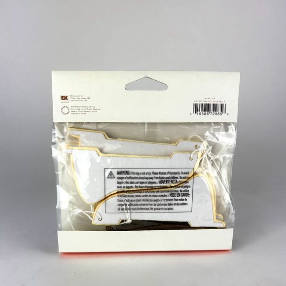 Elegant Wedding Decor Lot: 34 Honeycomb Bells & Just Married Banner - Picture 4 of 14